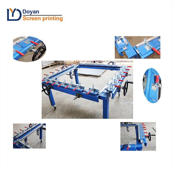 Single Clmap Pneumatic Stretching Machine