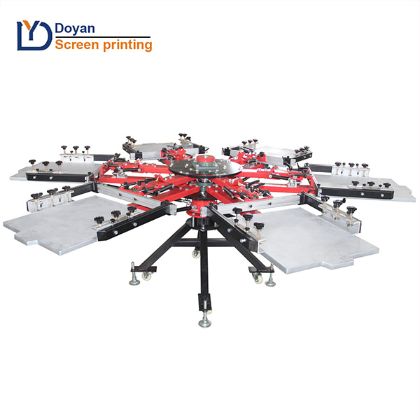 Duble Side Clamp Screen Printing Machine